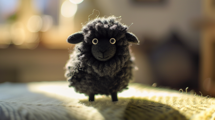 Fabel: Das schwarze Schaf