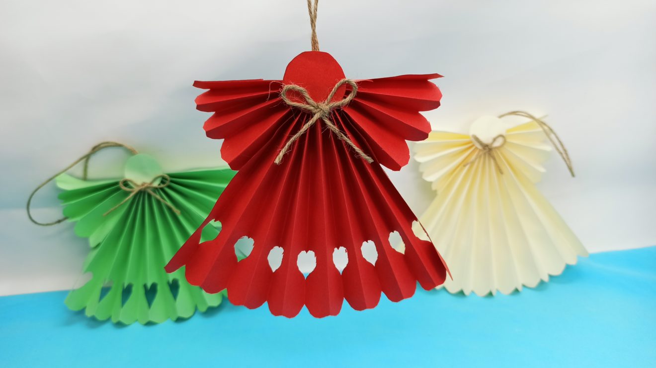 Origami: Engel aus Papier basteln › Jugendleiter-Blog