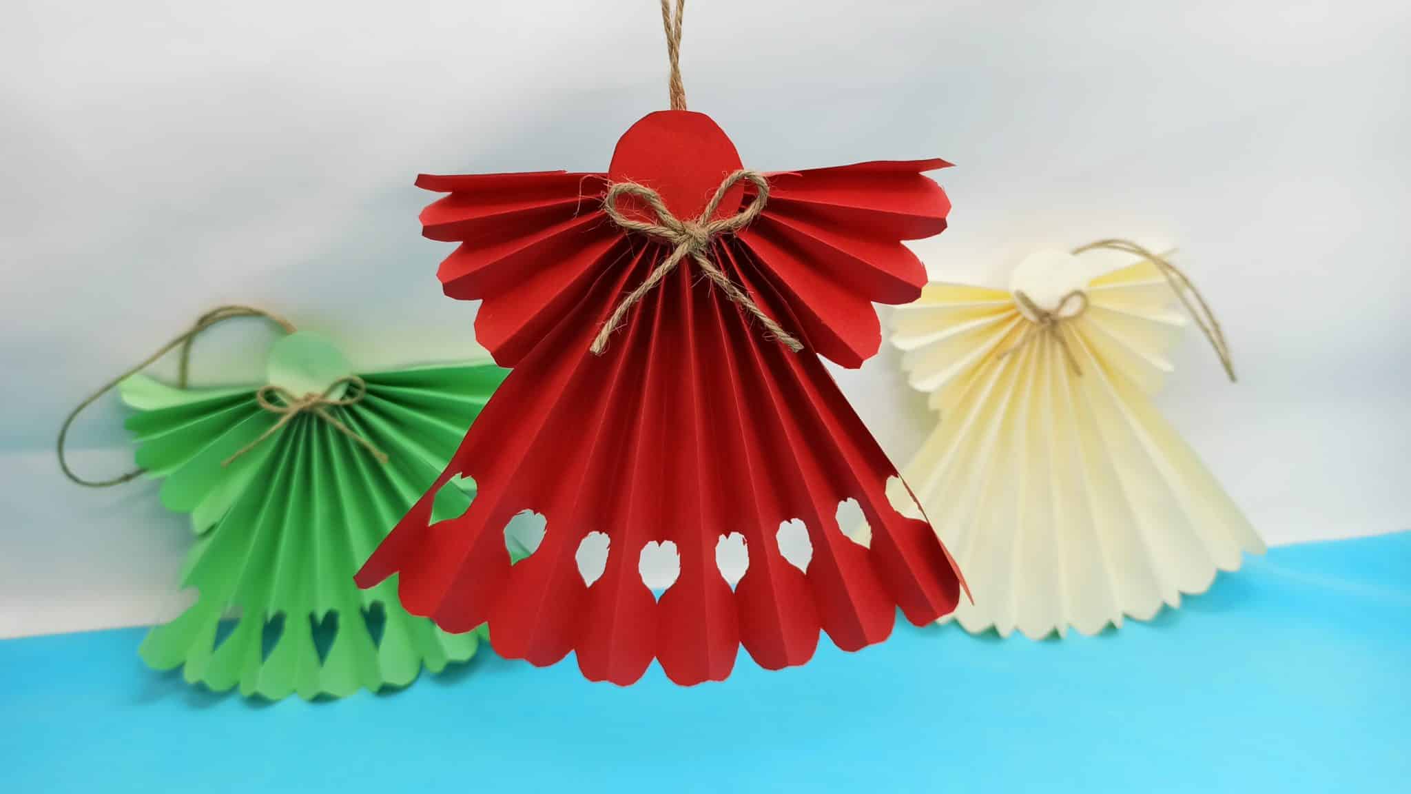 Origami Engel aus Papier basteln › JugendleiterBlog