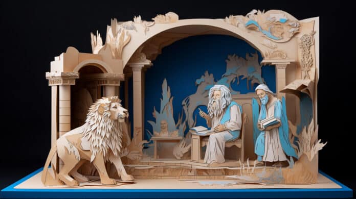 Kinder-Bibel: Daniel in der Löwengrube