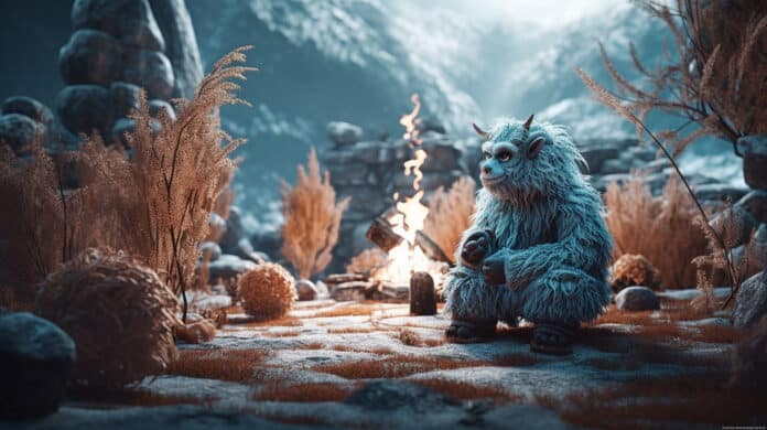 Winter-Kurzgeschichte für Kinder: Die große Aufgabe des kleinen Yeti